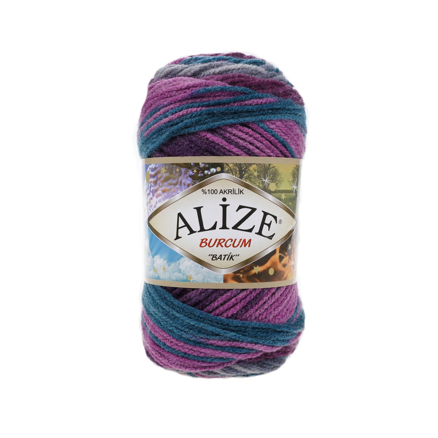 Alize Burcum Batik 3366 yarn by YarnPark