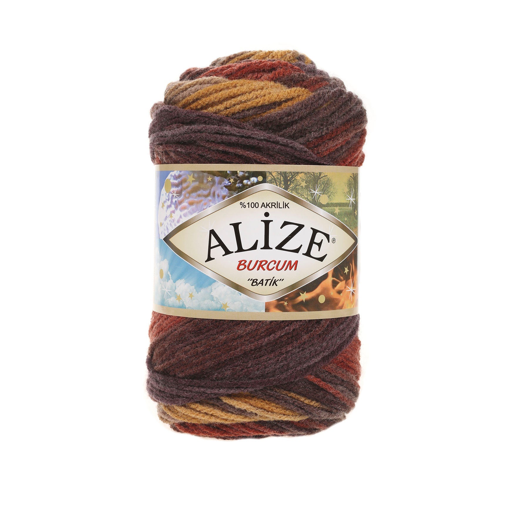 Alize Burcum Batik 3379 yarn by YarnPark