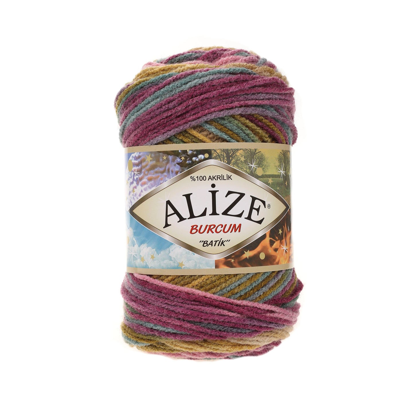 Alize Burcum Batik 4341 yarn by YarnPark