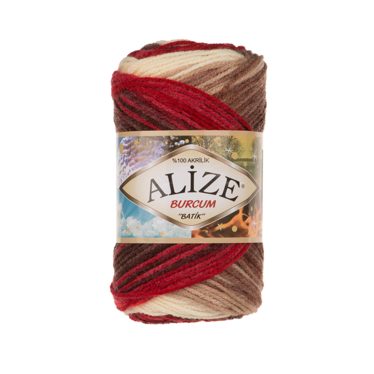 Alize Burcum Batik 4574 yarn by YarnPark