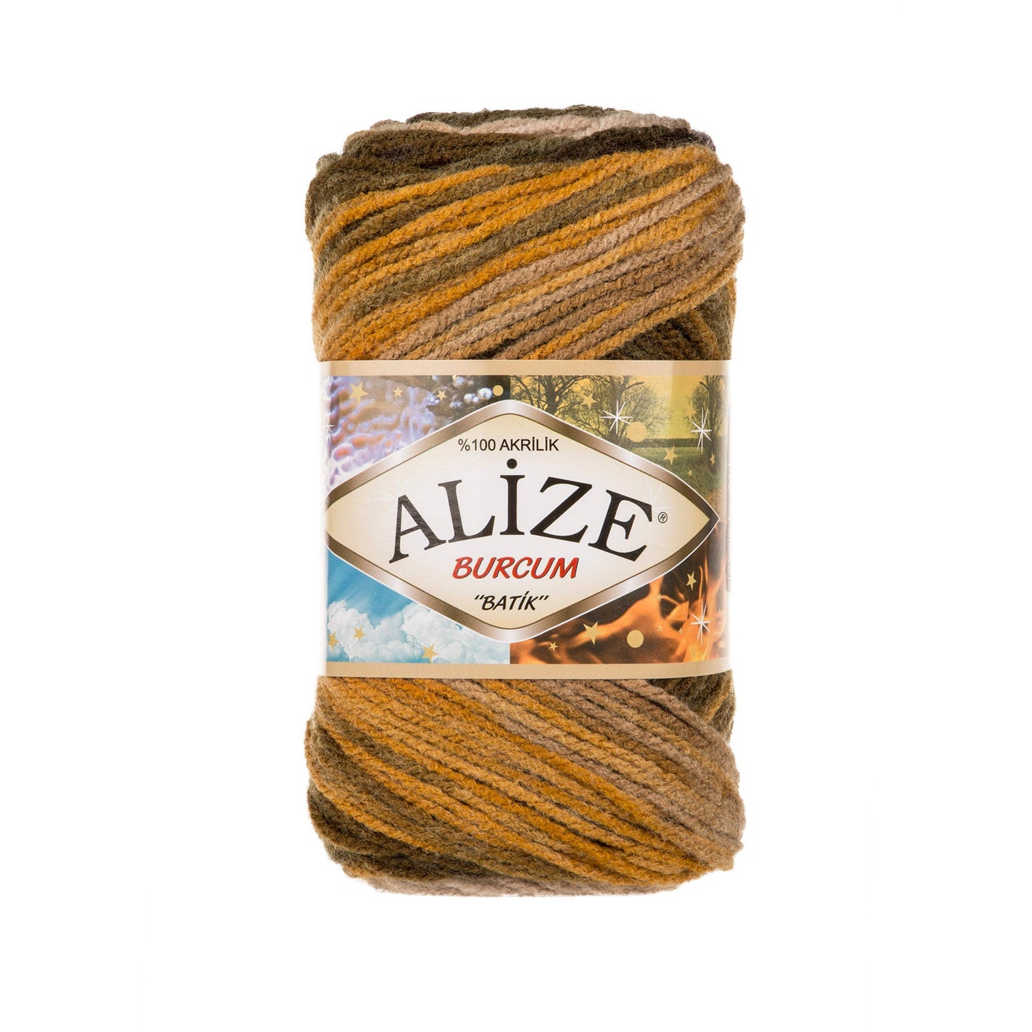 Alize Burcum Batik 5850 yarn by YarnPark