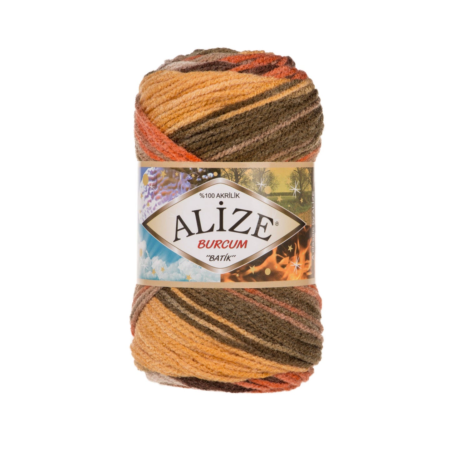 Alize Burcum Batik 6060 yarn by YarnPark