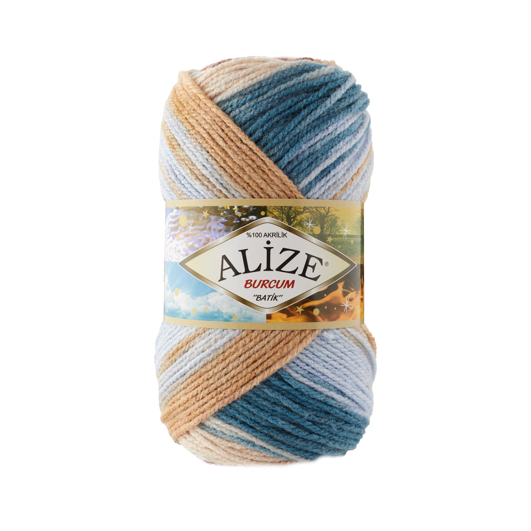 Alize Burcum Batik 7648 yarn by YarnPark