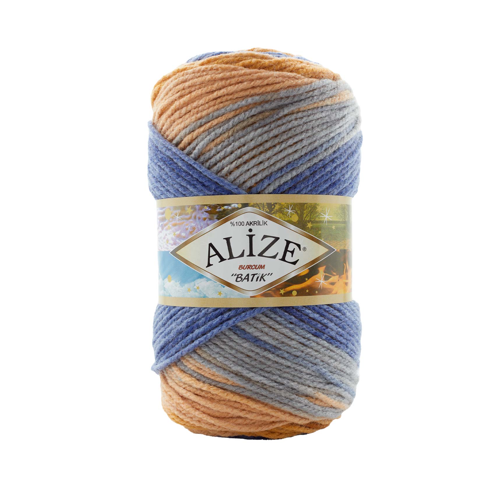 Alize Burcum Batik 7914 yarn by YarnPark