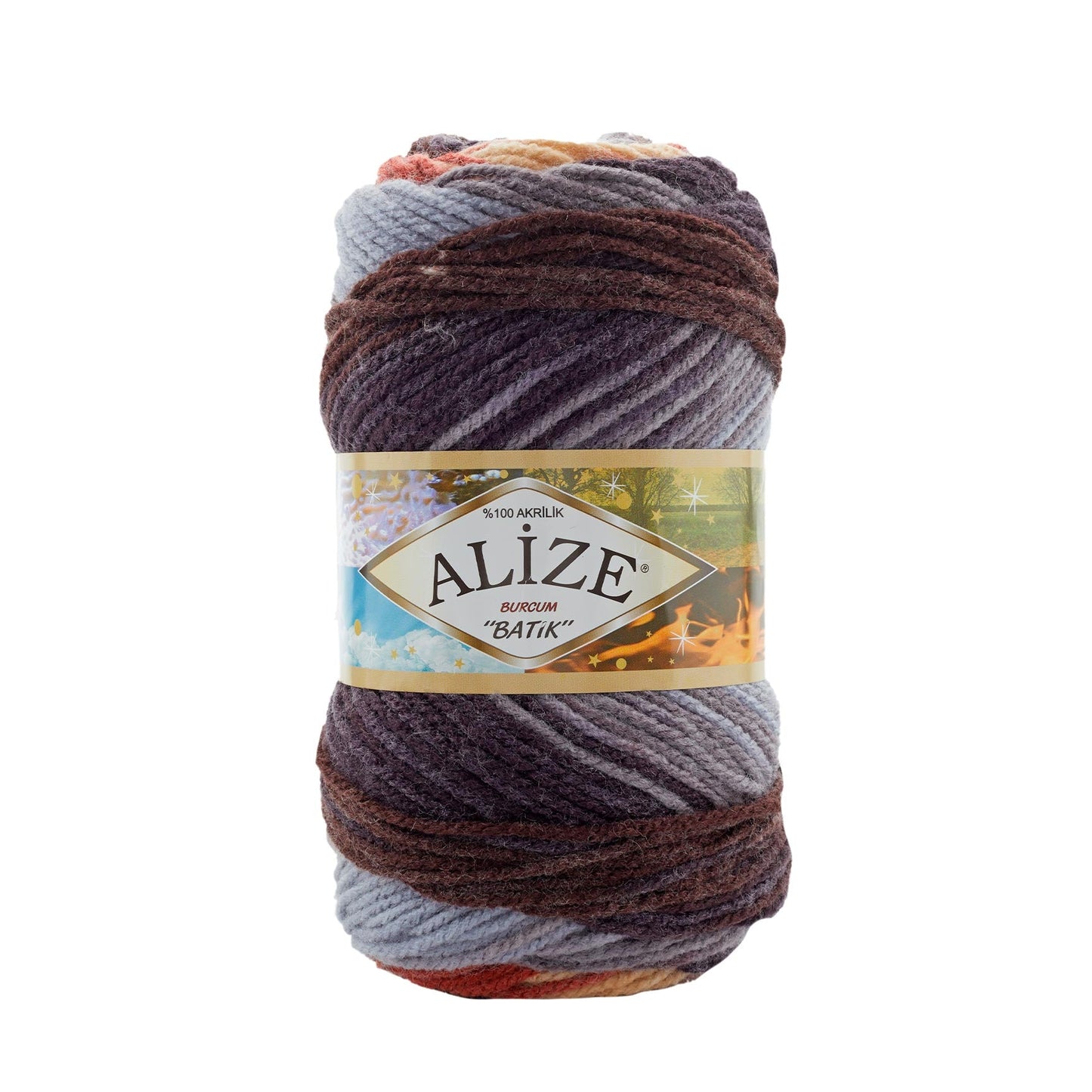 Alize Burcum Batik 7942 yarn by YarnPark