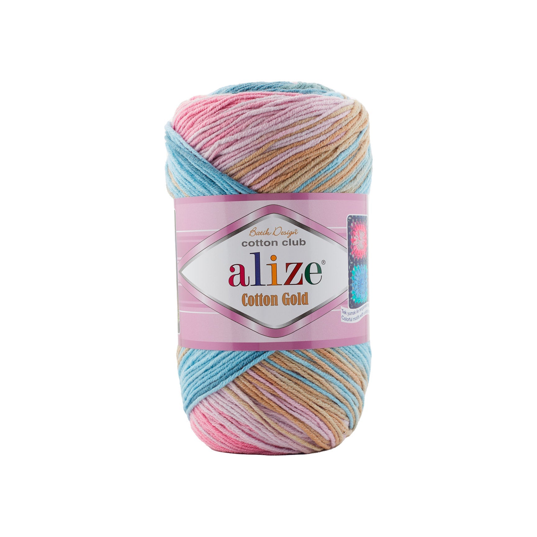 Alize Cotton Gold Batik 2970 yarn by YarnPark