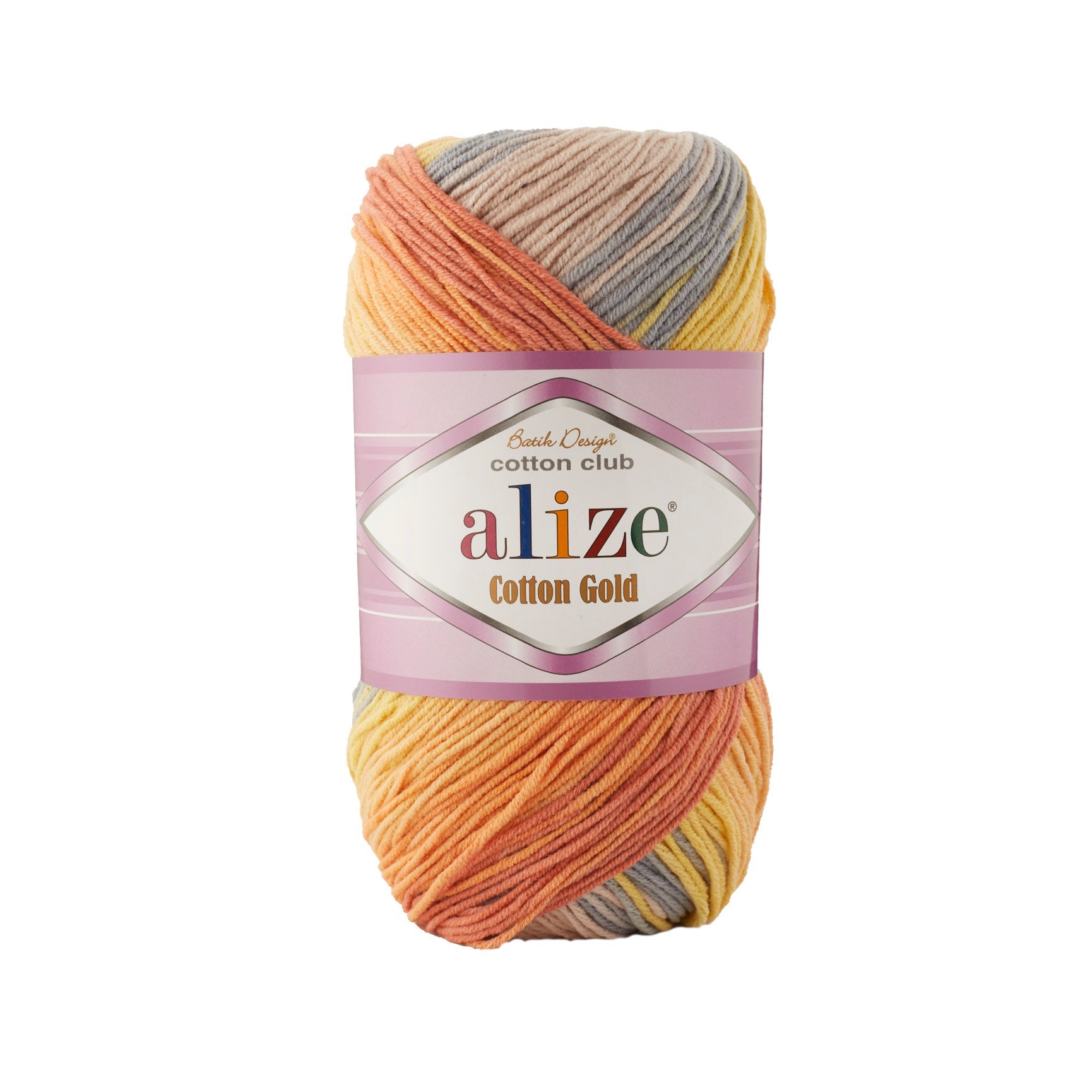 Alize Cotton Gold Batik 5508 yarn by YarnPark