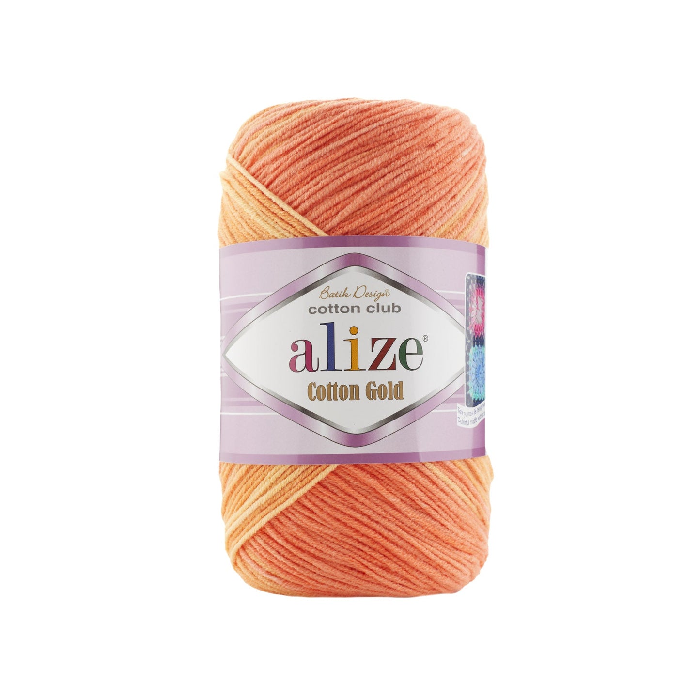 Alize Cotton Gold Batik 7687 yarn by YarnPark