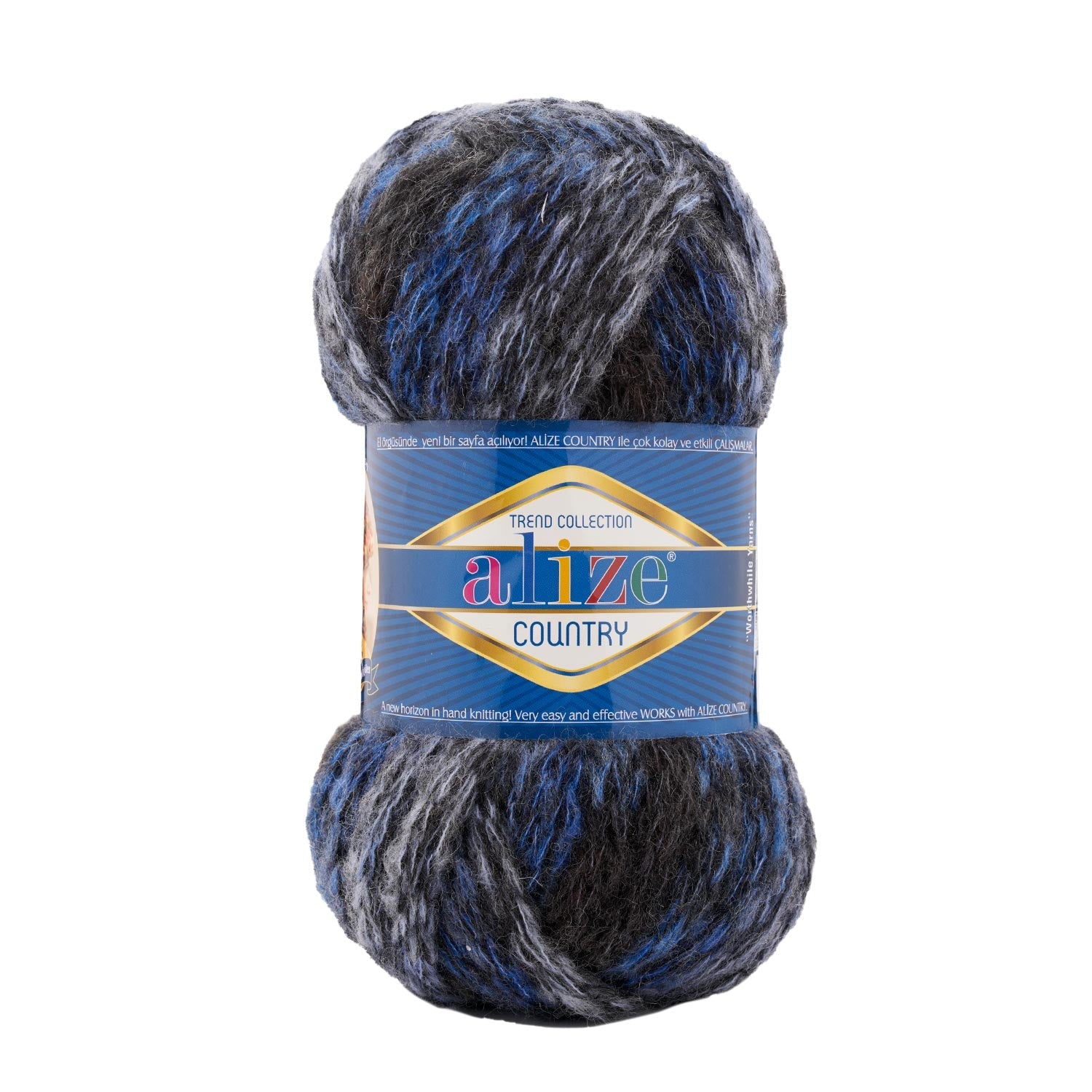 Alize Country 6410 - Durable Yarn for Winter Projects