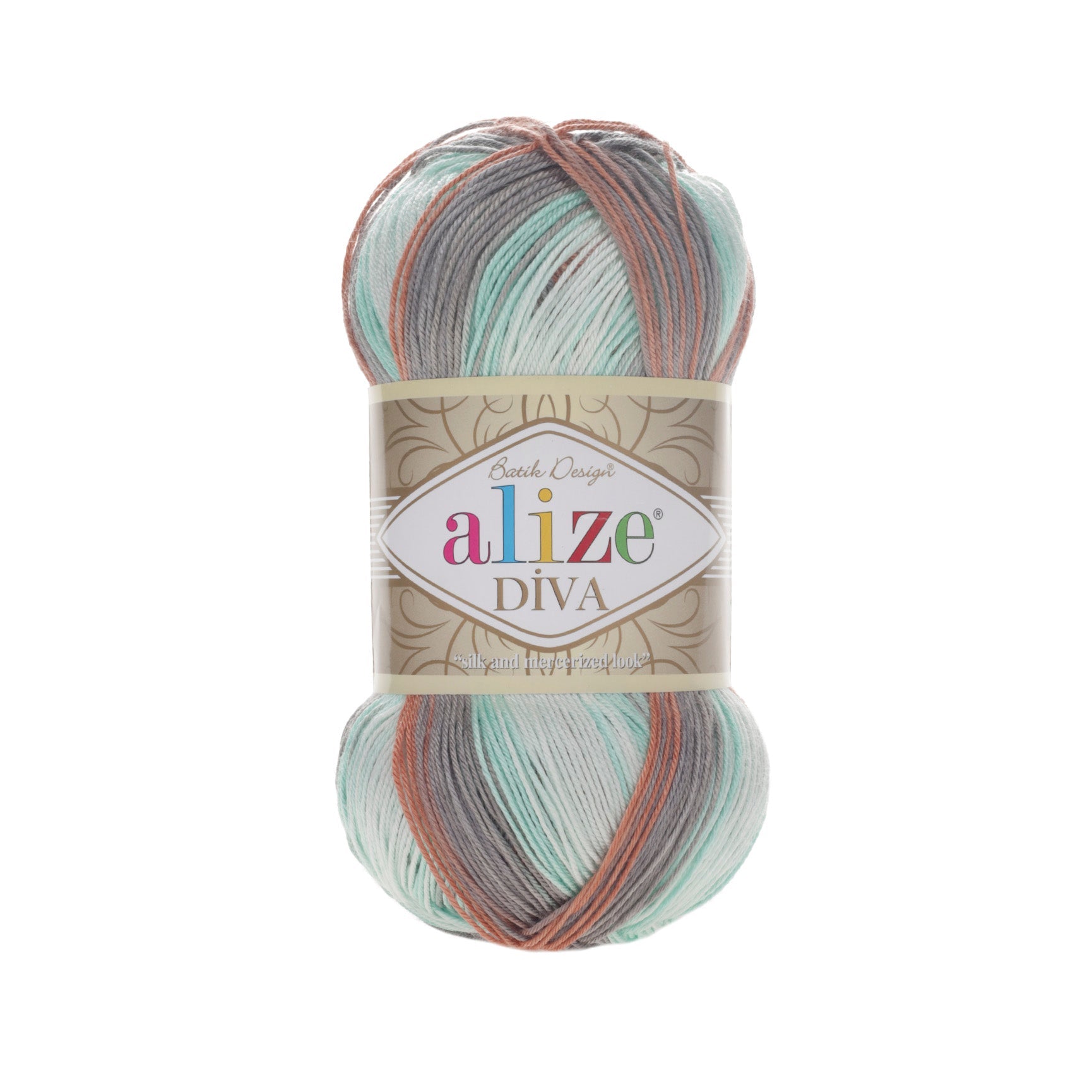 Alize Diva Batik 5550 yarn by YarnPark