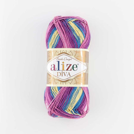 Alize Diva Batik 6794 yarn by YarnPark