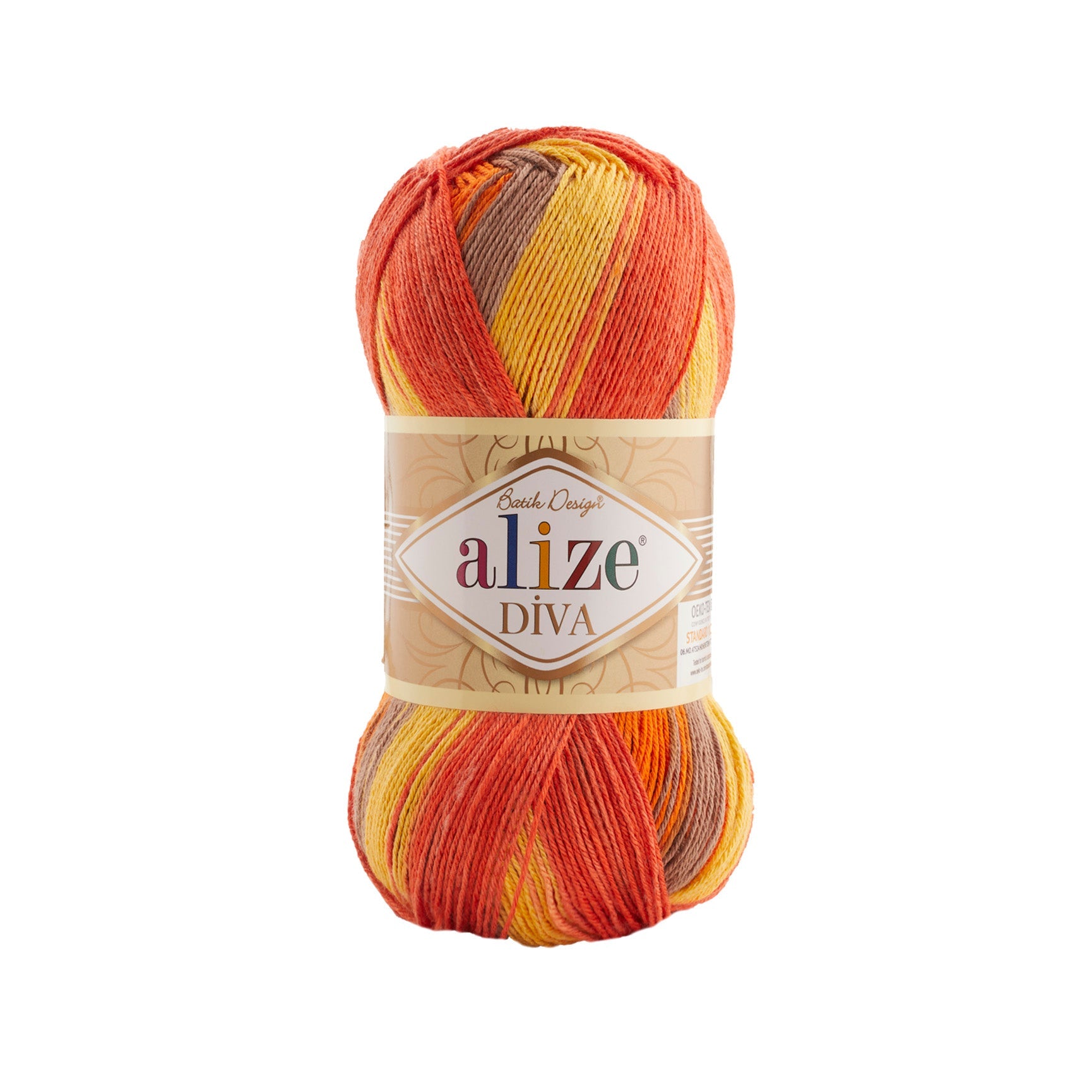 Alize Diva Batik 7632 yarn by YarnPark