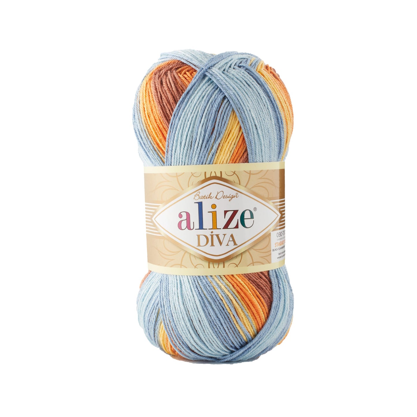 Alize Diva Batik 7647 yarn by YarnPark