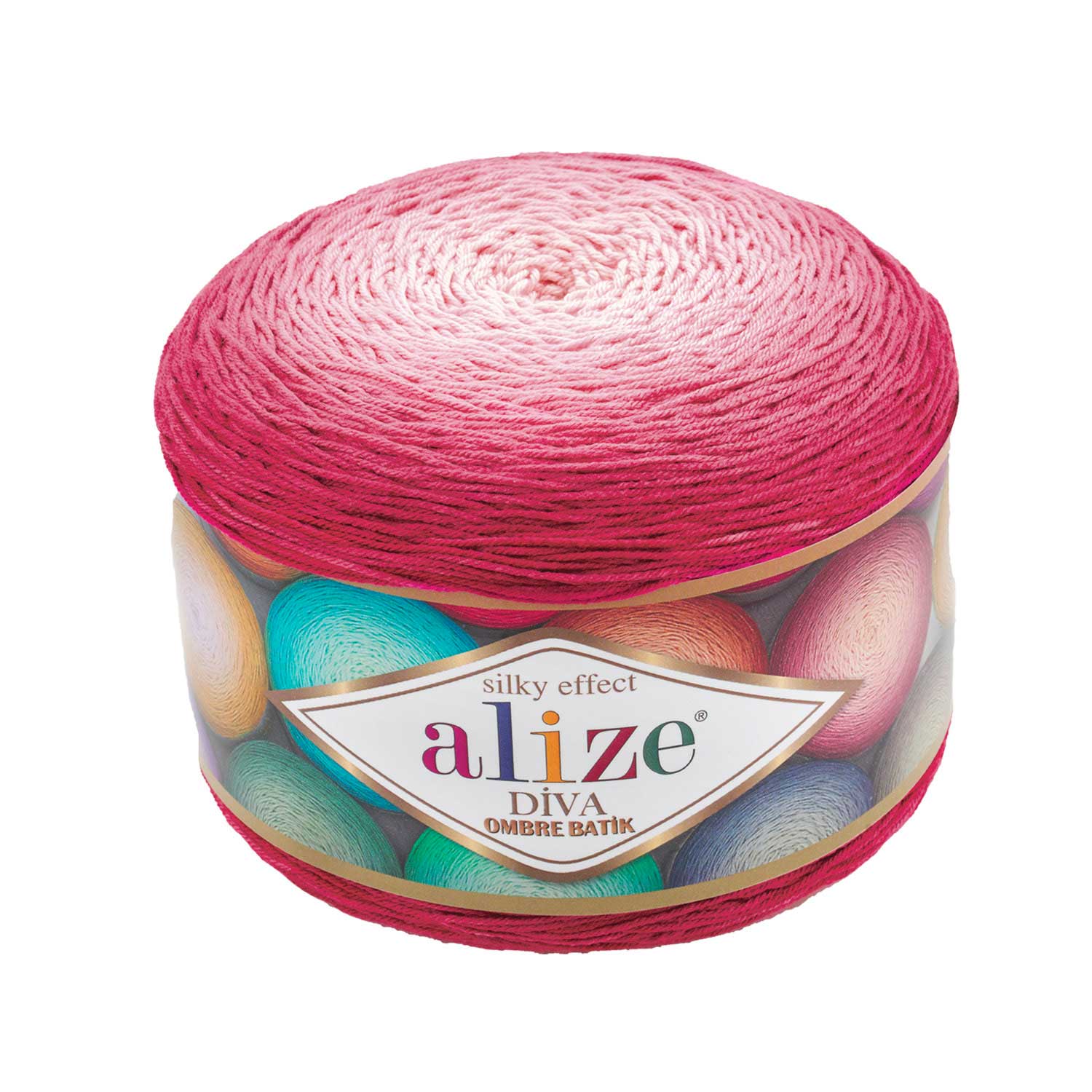 Alize Diva Ombre Batik 7367 yarn by YarnPark