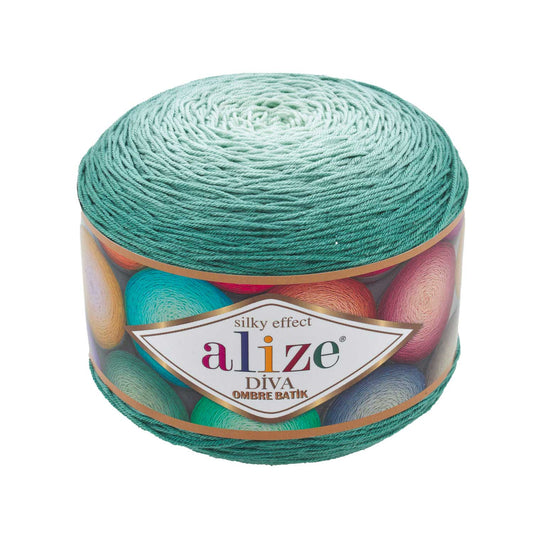 Alize Diva Ombre Batik 7369 yarn by YarnPark