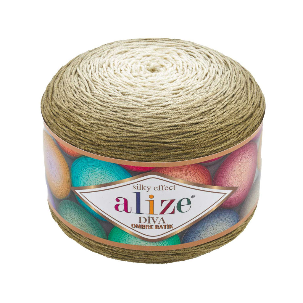 Alize Diva Ombre Batik 7374: Vibrant Summer Yarn