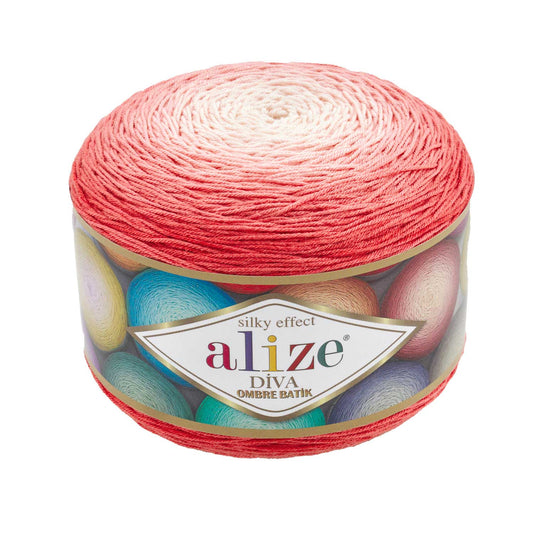 Alize Diva Ombre Batik 7381 yarn by YarnPark