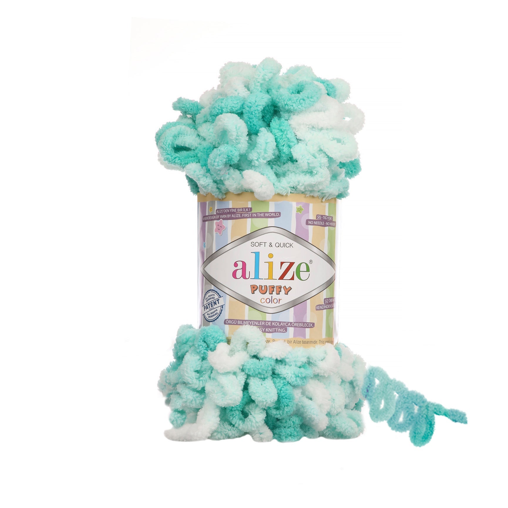 Alize Puffy Color 5920 yarn by YarnPark