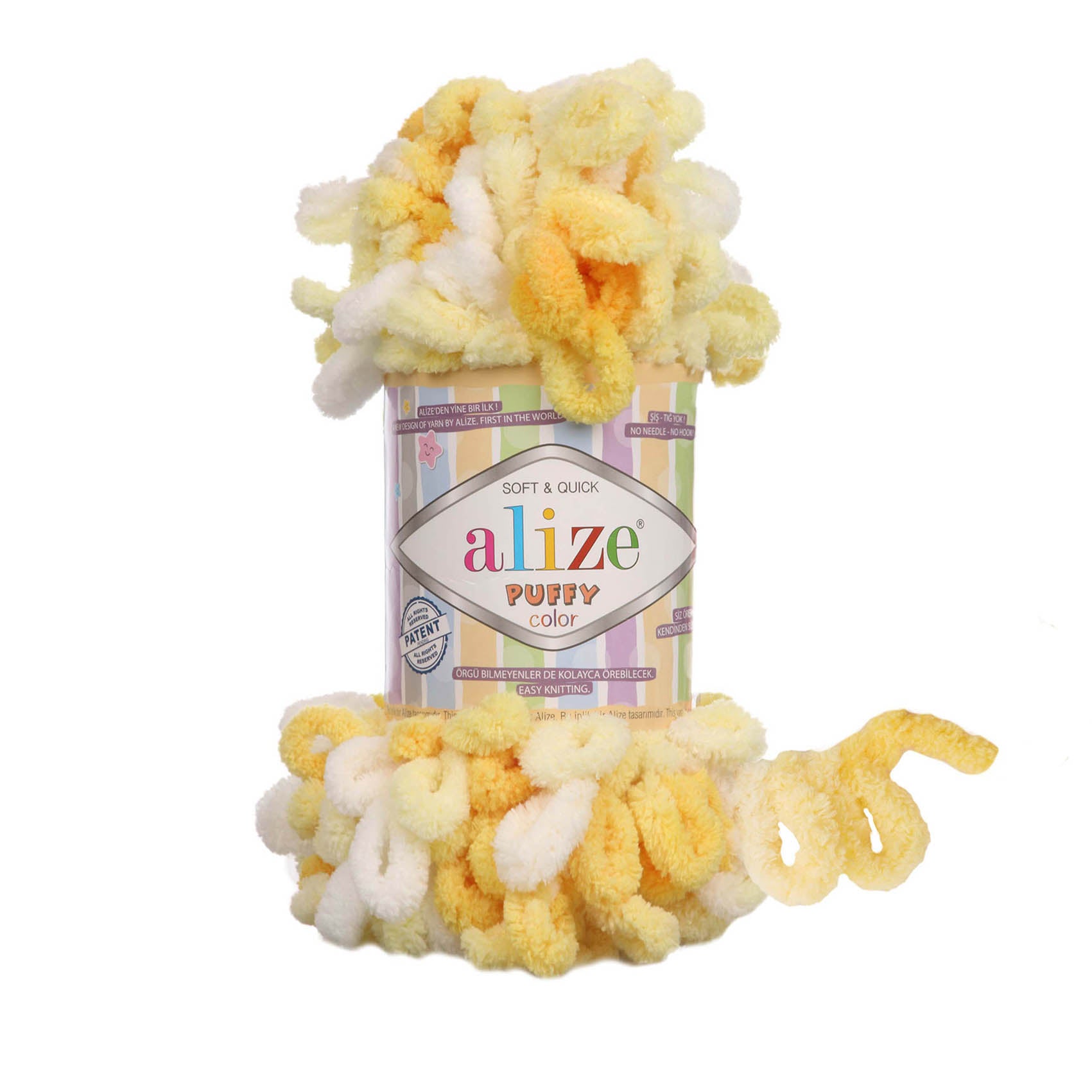 Alize Puffy Color 5921 yarn by YarnPark