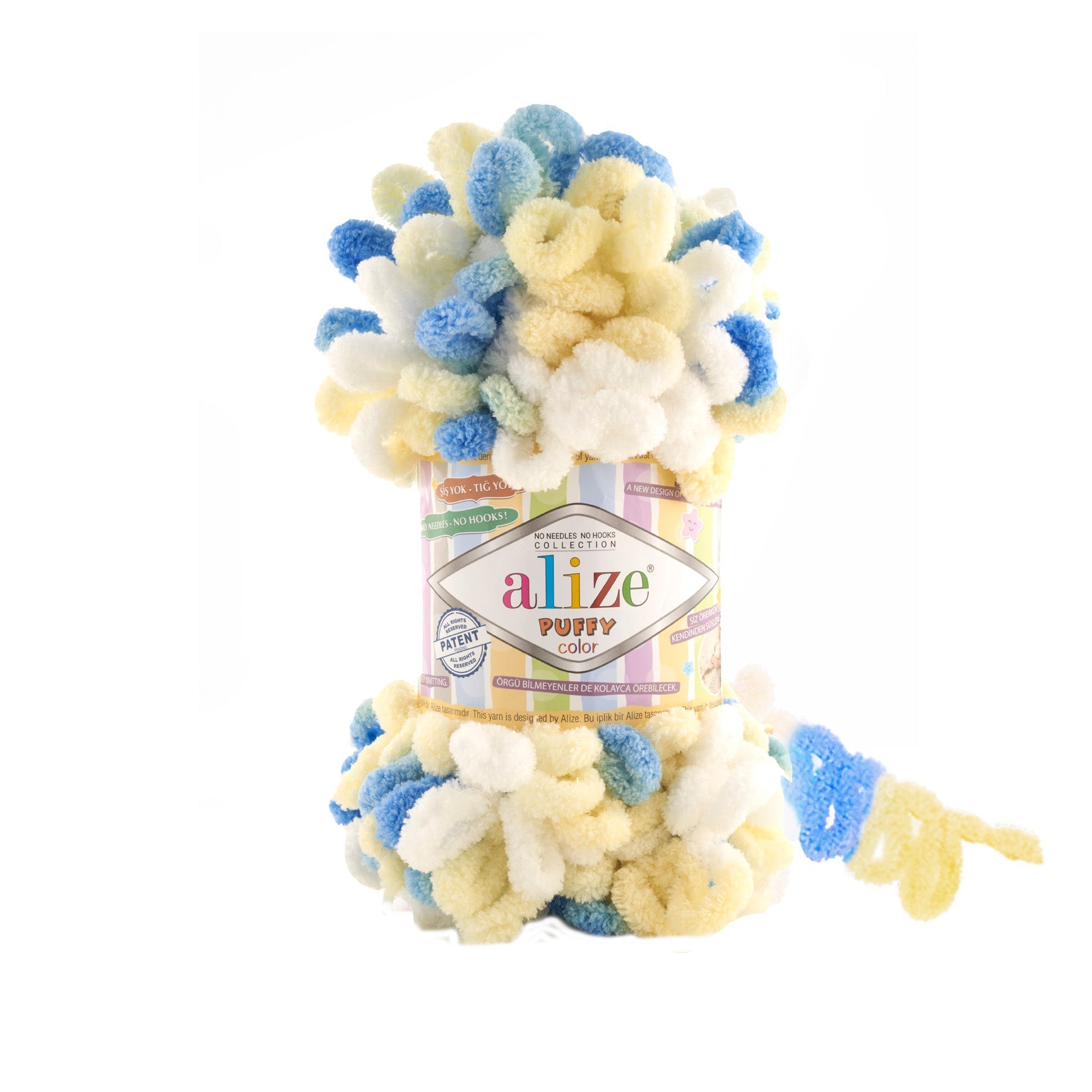 Alize Puffy Color 6069 yarn by YarnPark