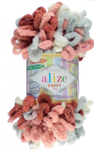 Alize Puffy Color 6079 yarn by YarnPark