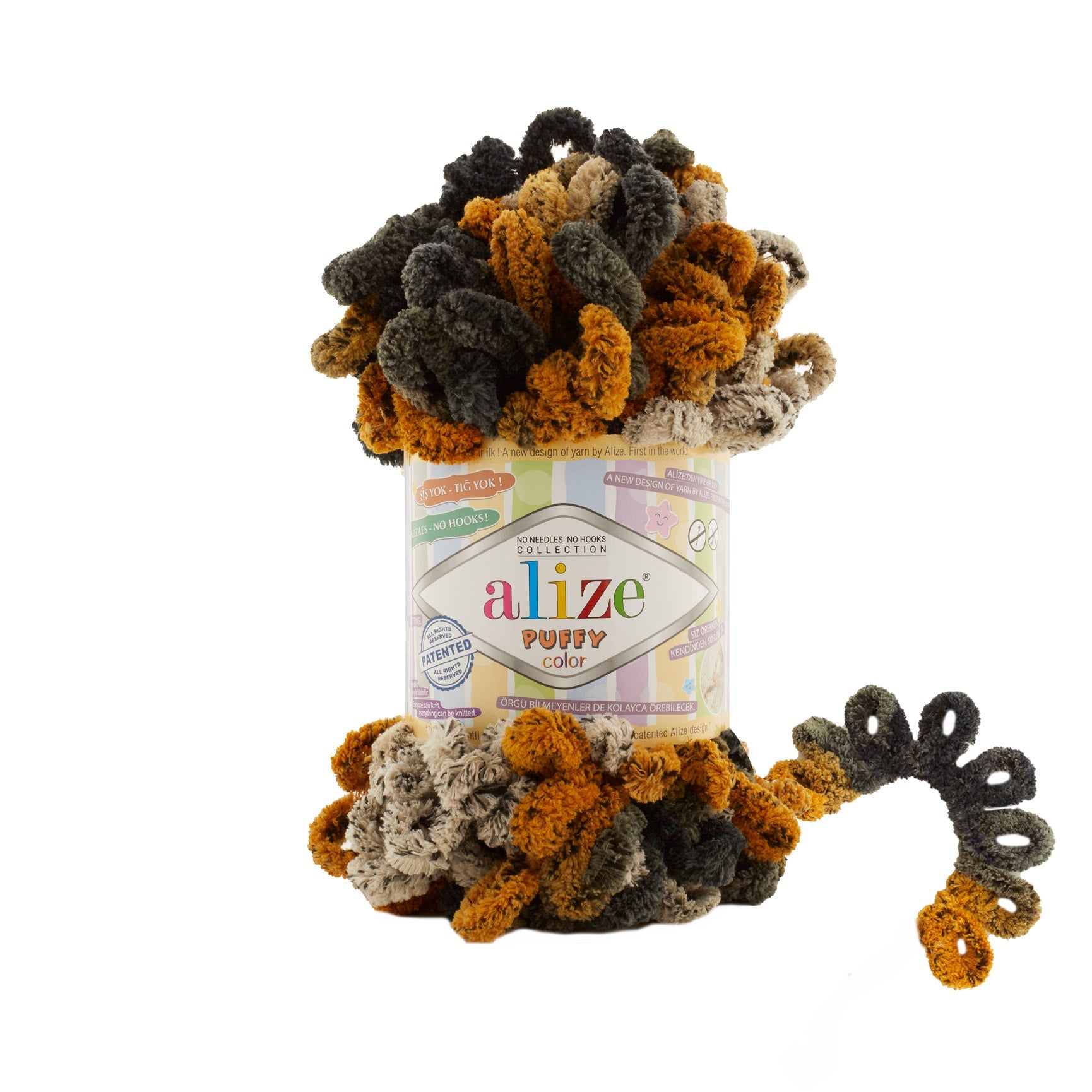 Alize Puffy Color 6082 yarn by YarnPark