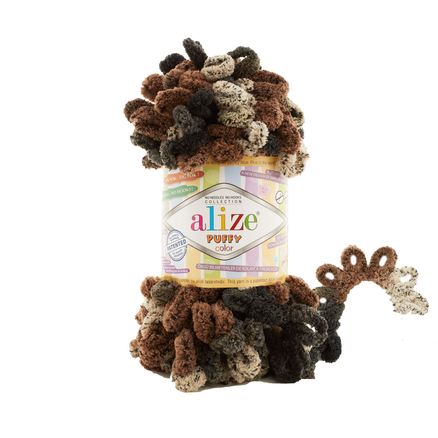 Alize Puffy Color 6083 yarn by YarnPark