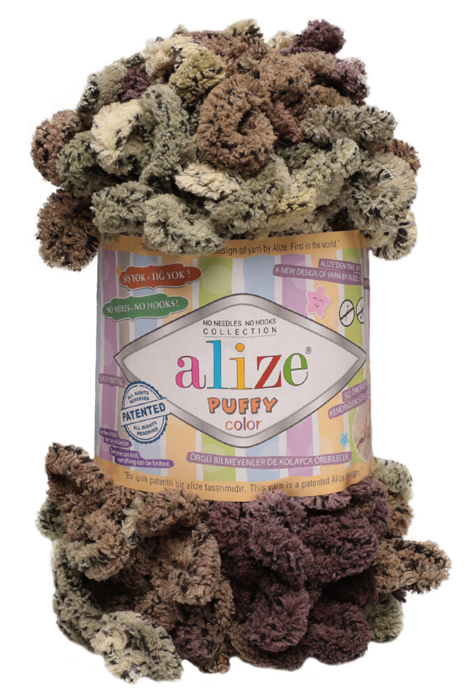 Alize Puffy Color 6086 yarn by YarnPark