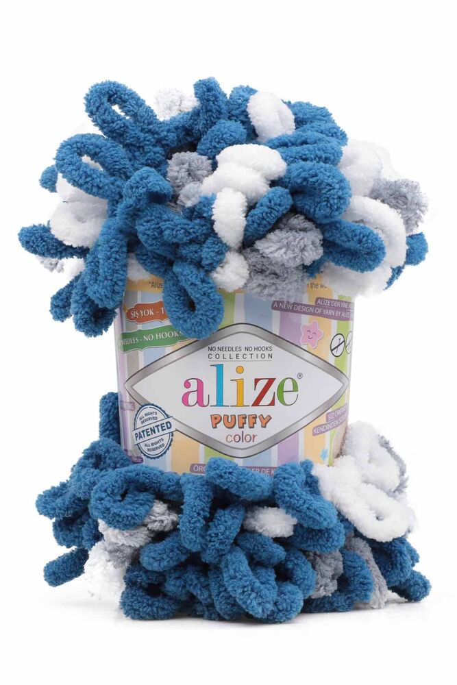 Alize Puffy Color 6375 yarn by YarnPark