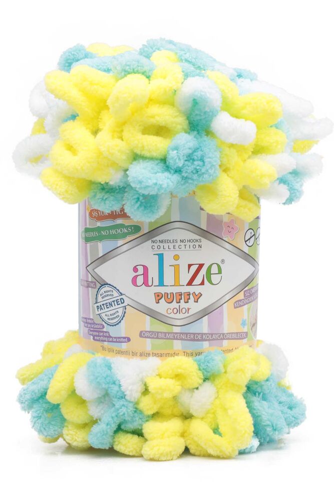 Alize Puffy Color 6382 yarn by YarnPark