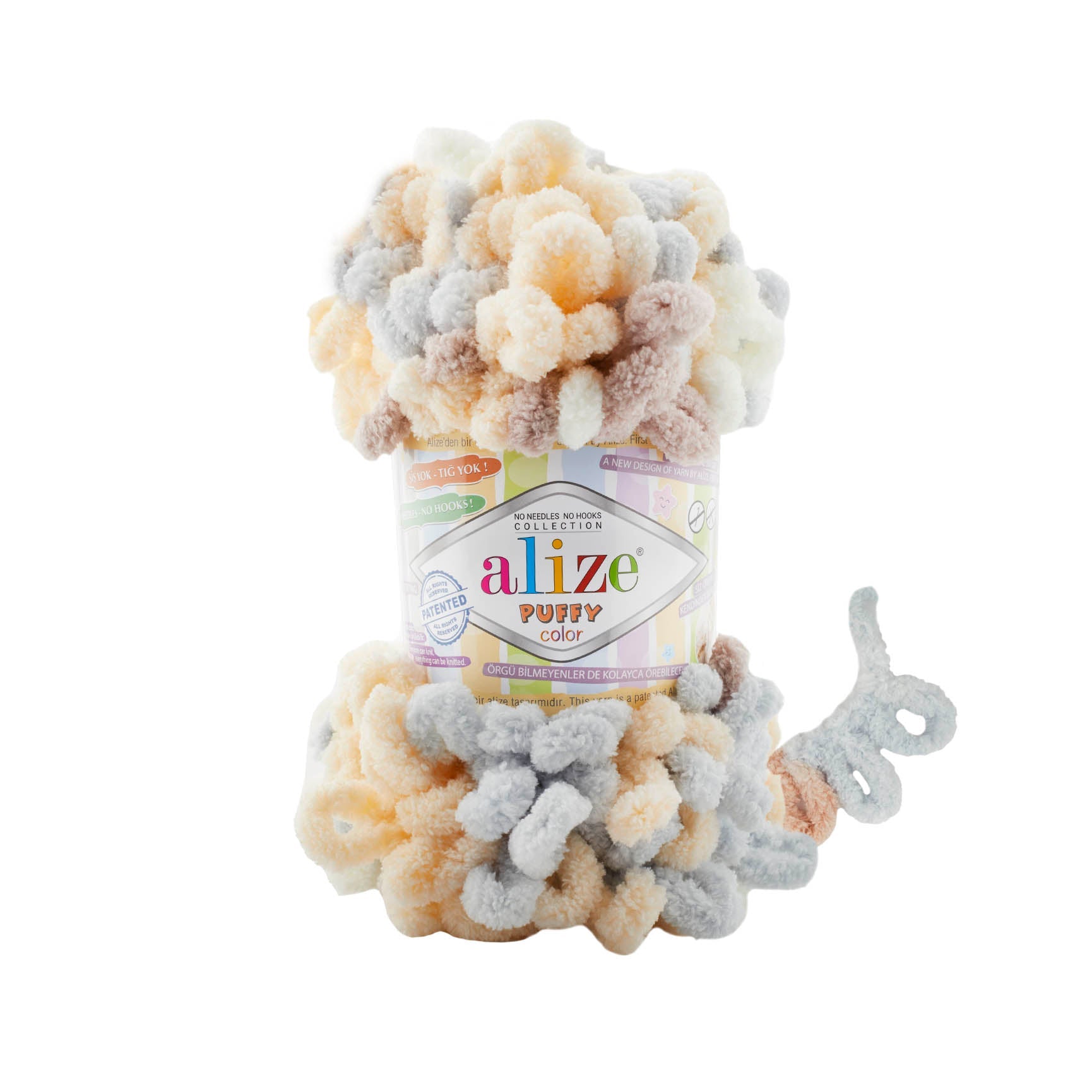 Alize Puffy Color 6463 yarn by YarnPark