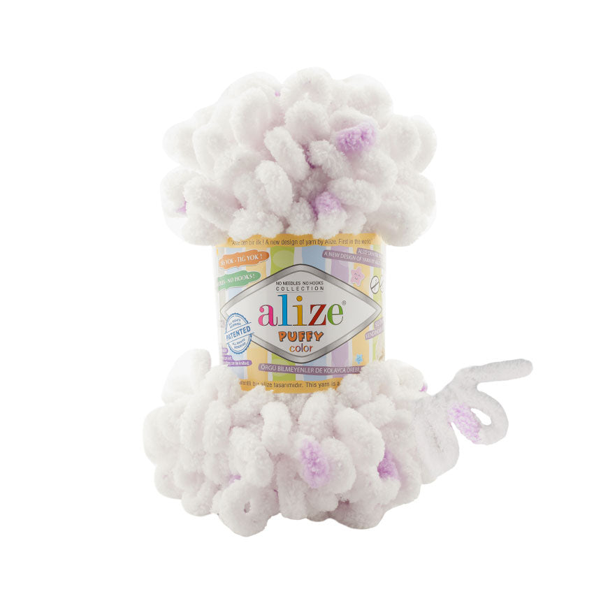 Alize Puffy Color 6470 yarn by YarnPark