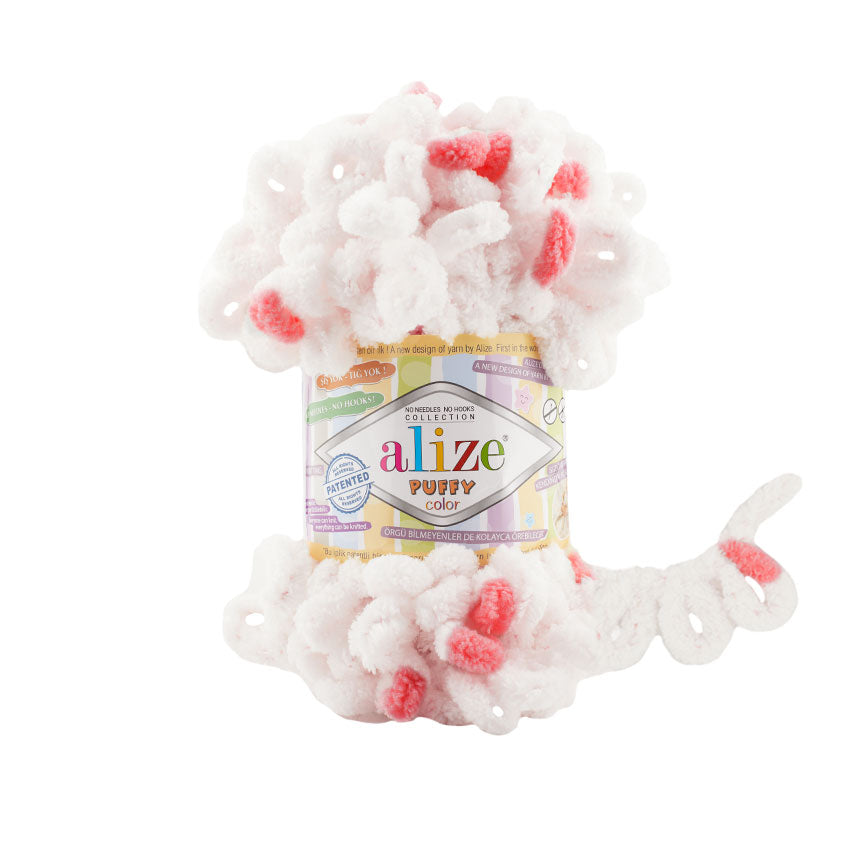 Alize Puffy Color 6490 yarn by YarnPark