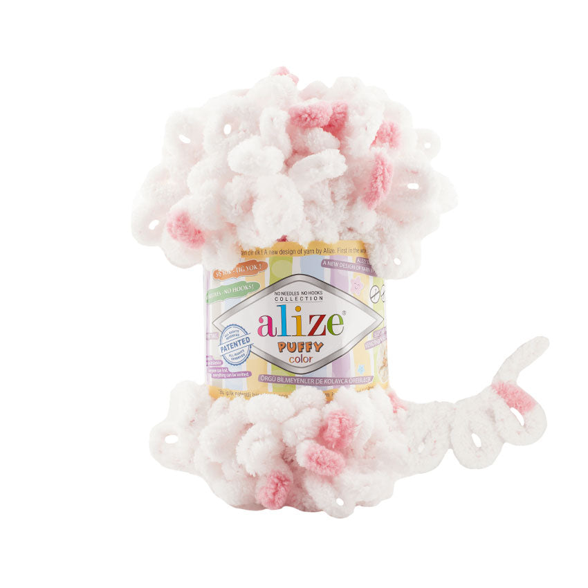 Alize Puffy Color 6492 yarn by YarnPark
