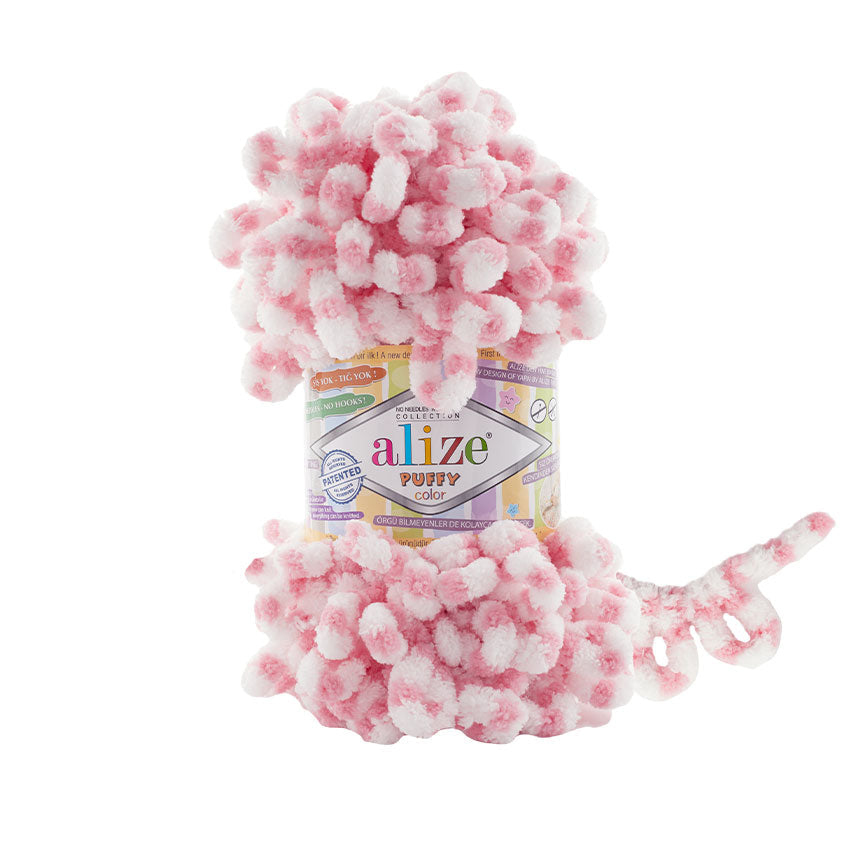 Alize Puffy Color 6494 yarn by YarnPark