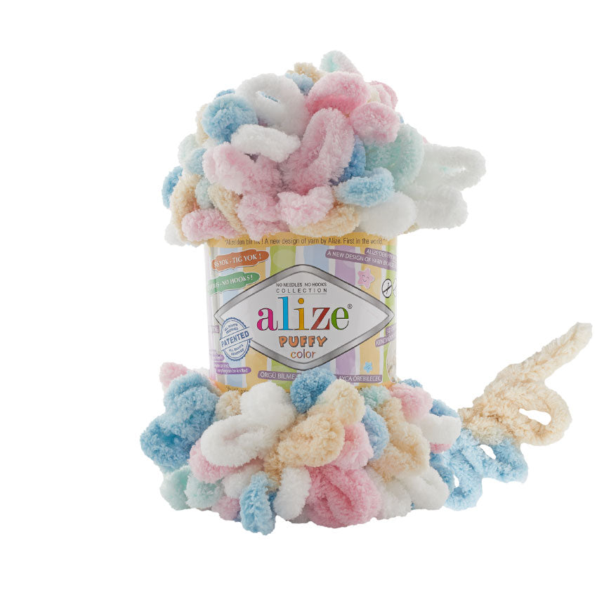 Alize Puffy Color 6523 yarn by YarnPark