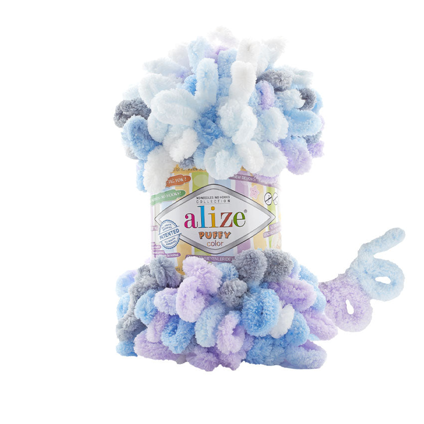 Alize Puffy Color 6524 yarn by YarnPark