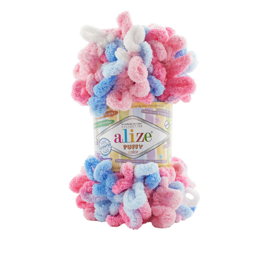 Alize Puffy Color 6525 yarn by YarnPark