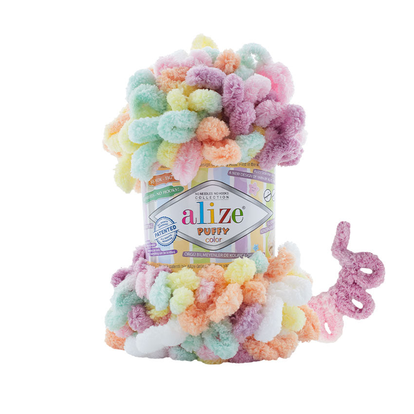 Alize Puffy Color 6527 yarn by YarnPark