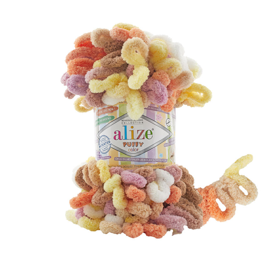 Alize Puffy Color 6531 yarn by YarnPark