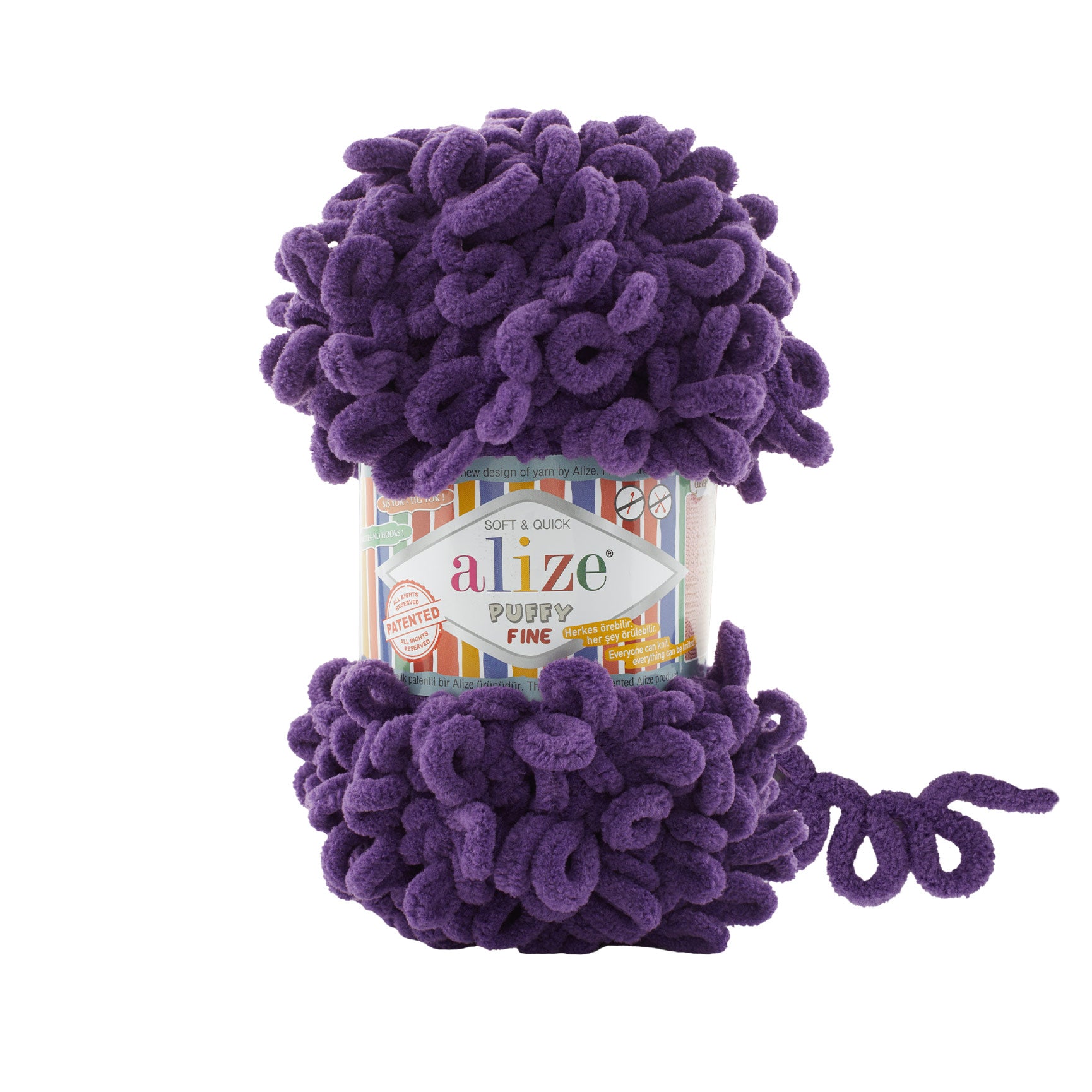 Alize Puffy Fine 44: Revolutionary Suede-Textured Loop Yarn
