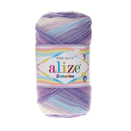 Alize Sekerim Batik 3483 yarn by YarnPark