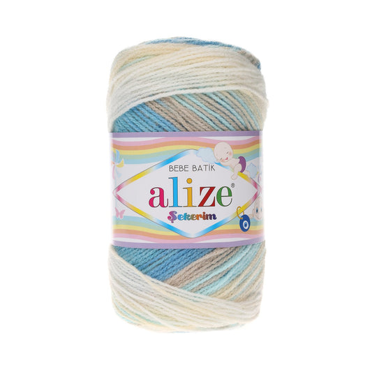 Alize Sekerim Batik 4398 yarn by YarnPark