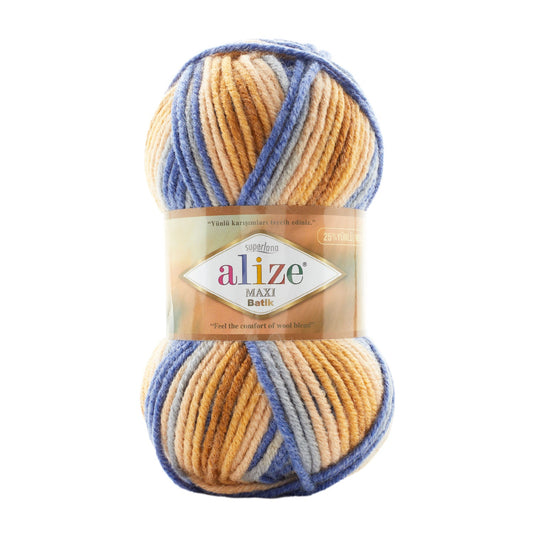 Alize Superlana Maxi Batik 7914 yarn by YarnPark