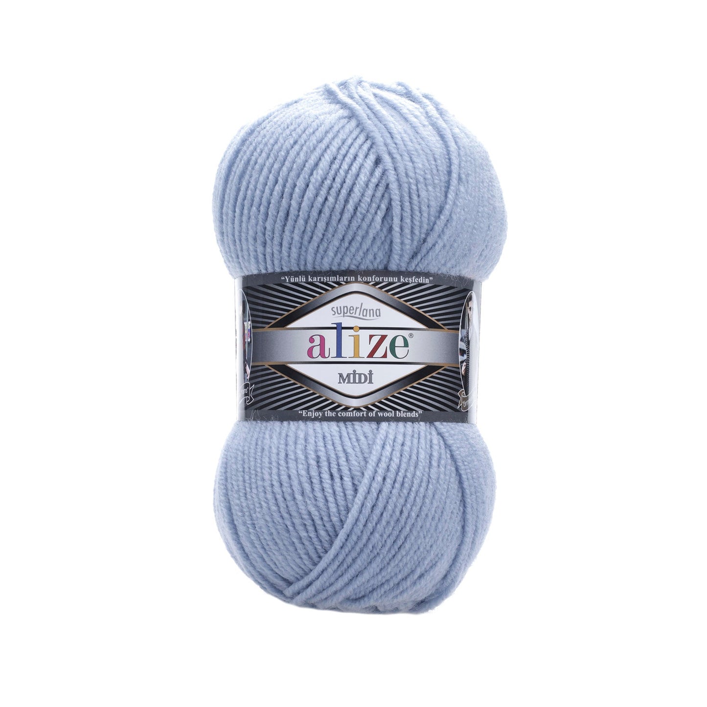 Alize Superlana Midi 480 yarn by YarnPark