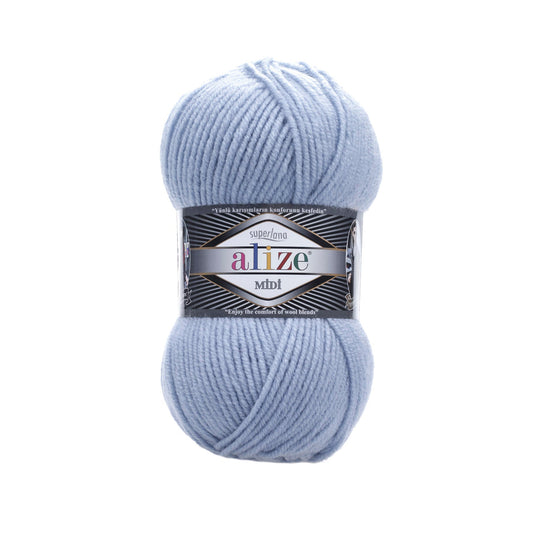 Alize Superlana Midi 480 yarn by YarnPark