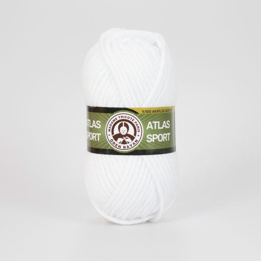 Madame Tricote Paris Atlas Sport 000 Acrylic Yarn by YarnPark