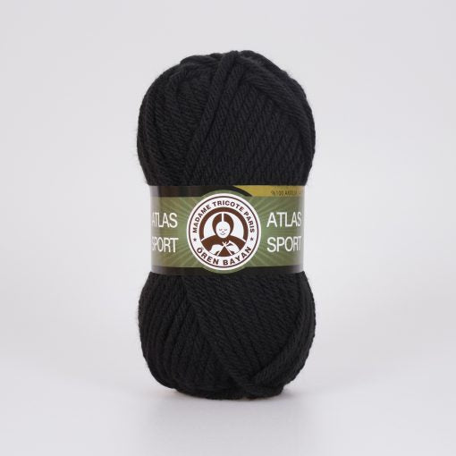 Madame Tricote Paris Atlas Sport 999 Acrylic Yarn by YarnPark