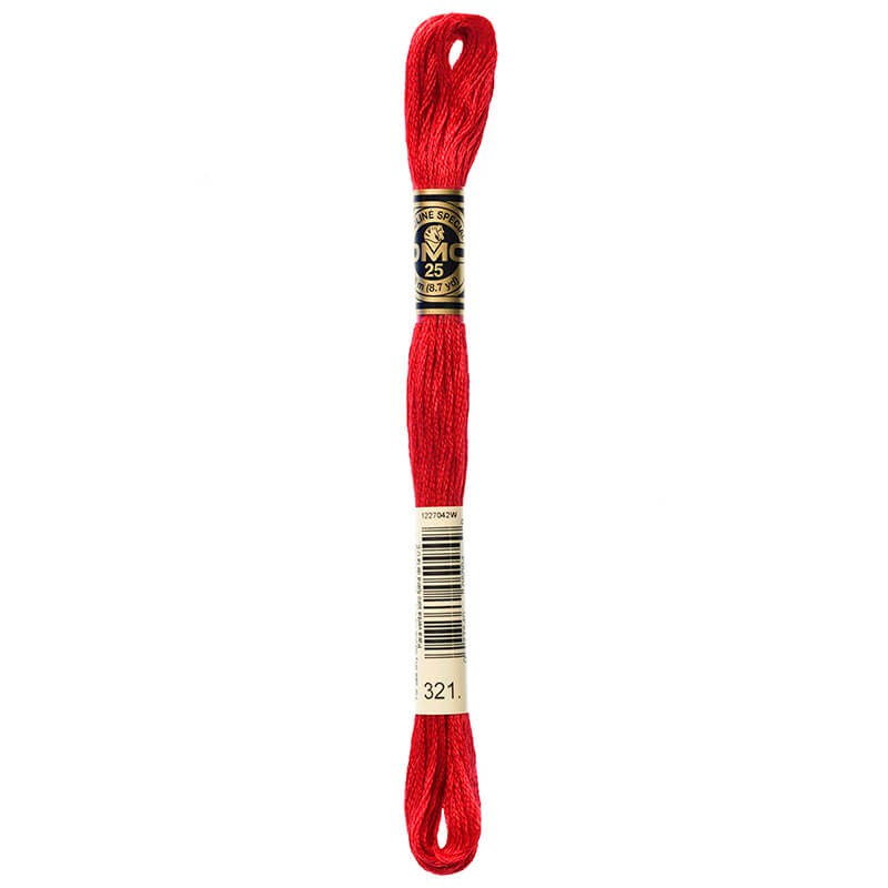 DMC Mouline Special Six-Strand Embroidery Floss 321 yarn by YarnPark