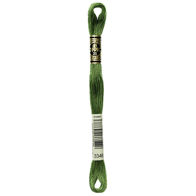 DMC Mouline Special Six-Strand Embroidery Floss 3346 yarn by YarnPark